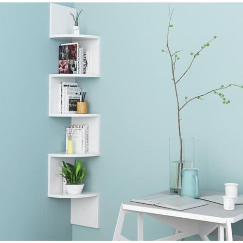 OVERSEA STOCK!!! Shelf Organizer Wall Decorative Shelf Flower Pot Artwork Bathroom Kitchen Organizers Decorative Frame Rack HWC