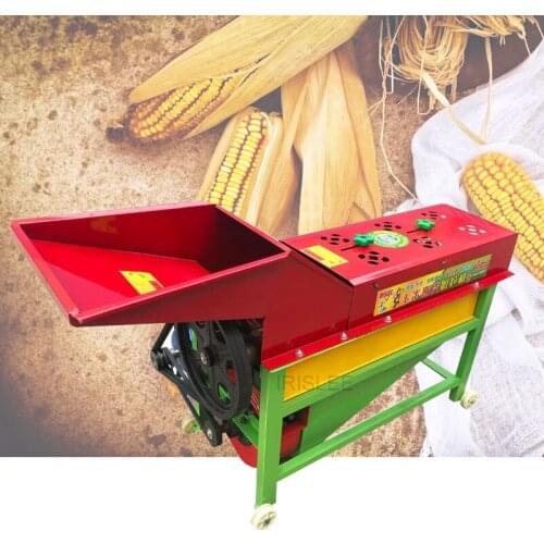 Corn peeling and shreshing machine corn peeler and sheller electric motor included