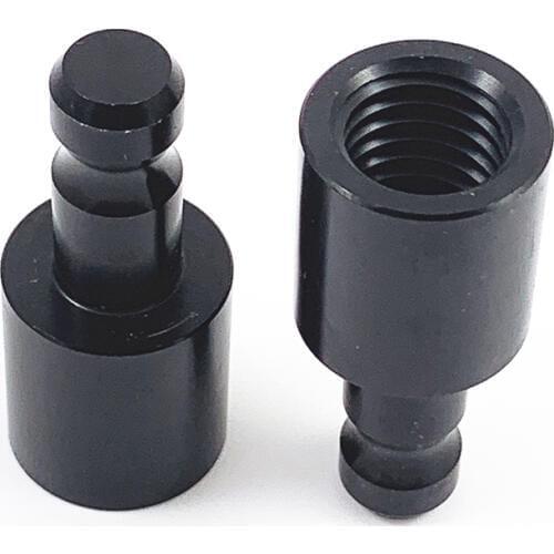 2PCS Brand New Adapter 5/8" x11 Female Thread to Dia.12 mm Pole FIT for Leica Surveying