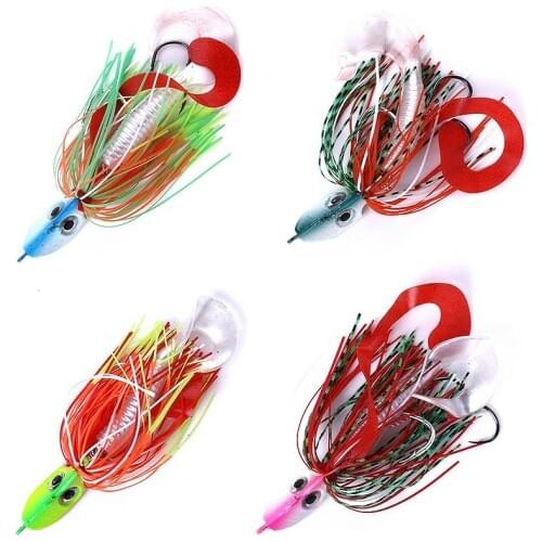 2020 Metal Pesca Slide Snapper jig Deep Diving Saltwater Kabura Sinking jigging Fishing Tai Rubber Lure Snapper Skirt