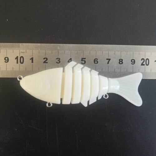 5PCS unpainted Crankbait Fishing Lure Body 95mm 13.9G Blank lure eye JXS1