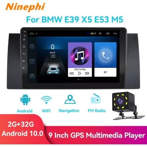 4G Android 8.1 Car Radio Multimedia Video Player for BMW 5 E39 E53 X5 1995-2001 2002 2003 2004 2005 2006 Navigation GPS 2 din