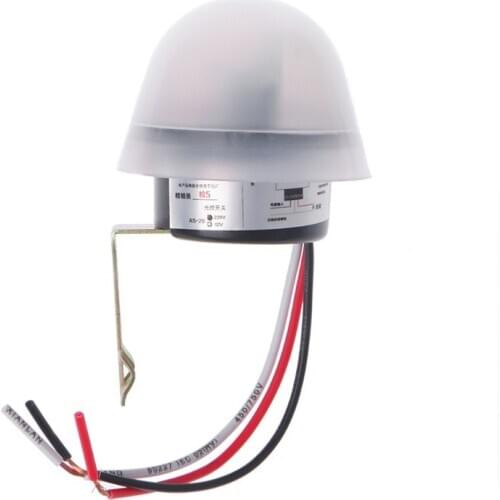 Automatic On Off Photocell street Light Lamp Switch 220V 110V 12V 50Hz 10A Photo Control Photoswitch Sensor Switch Rainproof