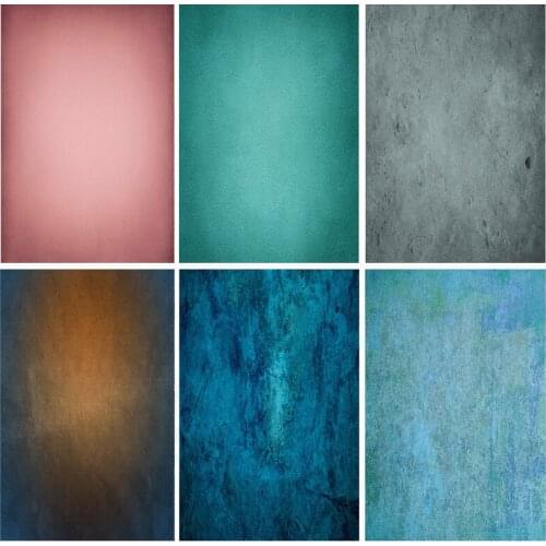 SHENGYONGBAO Abstract Vintage Texture Portrait Photography Backdrops Studio Props Solid Color Photo Backgrounds 21310AB-05