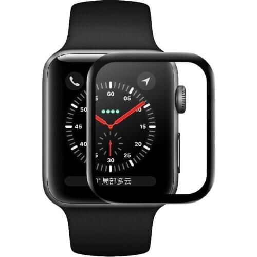 Curved Tempered Glass Screen Protector Film for i-Watch 1/2/3/4/5 40mm 44mm 42mm
