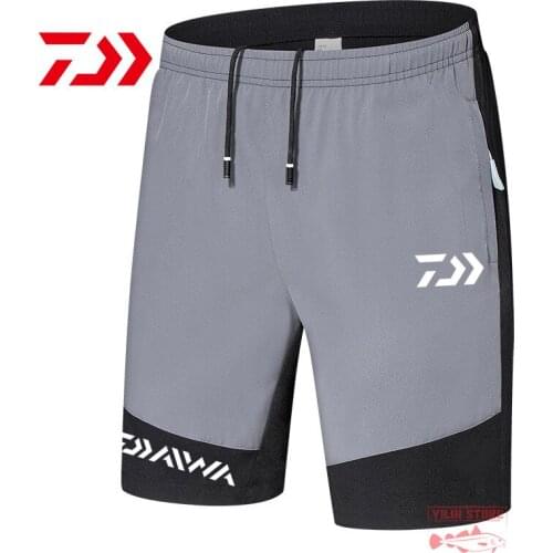Daiwa New Fishing Pants Summer Men CasualQuick Dry Breathable Fishing Shorts Outdoor Daiwa Short Pants Sports Fishing Clothing