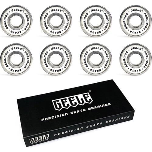 Skateboard Bearings Carbon Steel Roller 608 Bearing Slience Steel Ball Bearings For Inline Skates Board Accessories