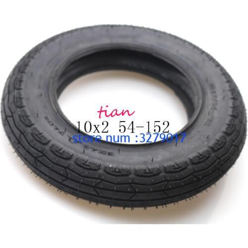 Best 10x2 54-152 Tyre Tire Inner Tube for Scooter Pram Stroller Kids Bike Schwinn Roadster Trike Tricycle Rear Wheels Bent Valve