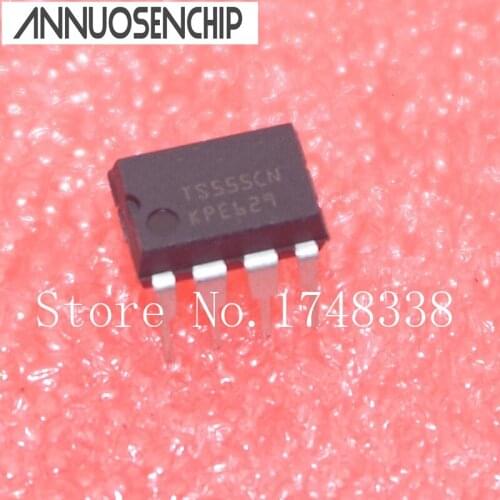 50PCS TS555CN TS555 555 DIP8 TIMER LOW POWER CMOS NEW