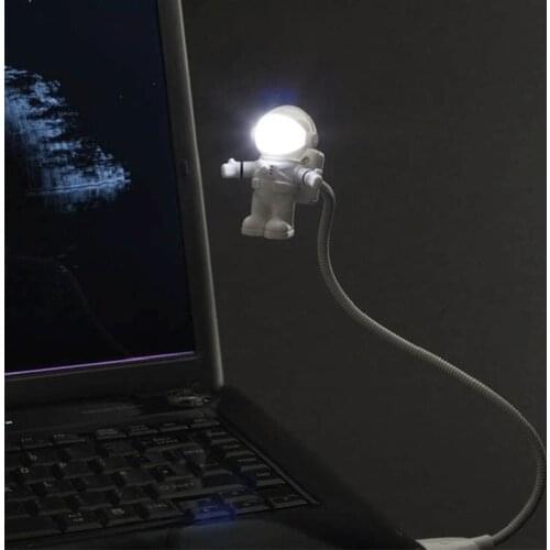 USB Night Light Eye Protection Desk Lamp for Adjustable Laptop PC Notebook Reading Light Astronaut Led Lamp Room Lights Flexible
