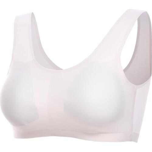 Fashion Brassiere Women Padded Bra Wrapped Chest Strap Push Up Bras Underwear Plus Size Seamless Wireless Sports Bra Plus Size