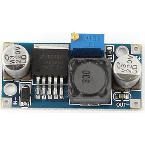 2PCS LM2596 DC-DC Step Down CC-CV Adjustable Power Supply Board