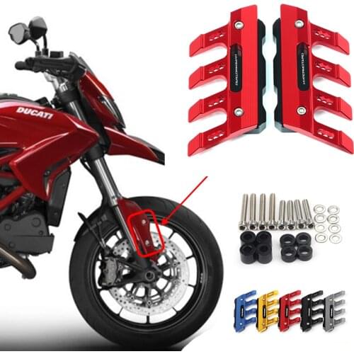 For Ducati HYPERMOTARD 950 939 821 796 1100 EVO (SP)Motorcycle CNC Accessories Mudguard Side Protection Front Fender Slider