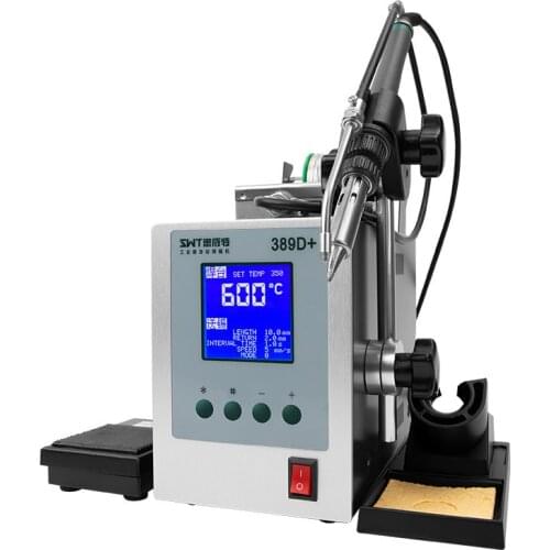 220V Automatic Soldering Machine Pedal Type Constant Temperature Electric Welding Iron Equipment High-Frequency Seal Station