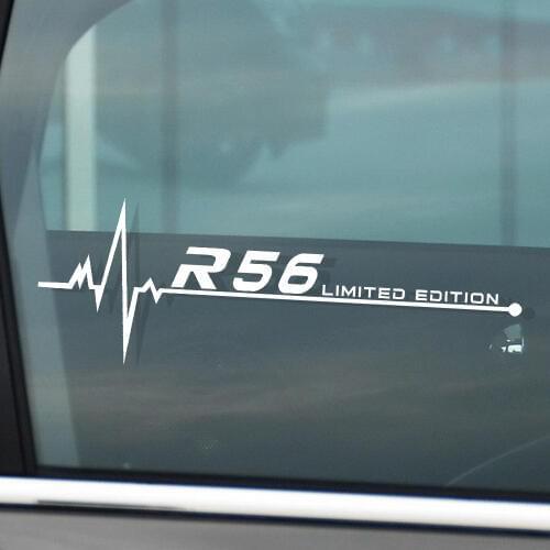 Car Styling For MINI Cooper r50 r53 r56 r57 r58 r60 f56 f60 r61 f60 f54 f55 Side Window Trunk tail Decal Sticker Accessories