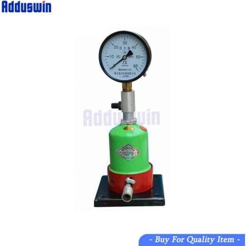 Automobile tractor diesel injector checker nozzle validator test tool hand pressure injector pressure tester