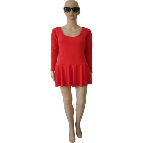 Adult Girls Long Sleeve Spandex Lycra Leotard Ballet Dancing Dress Kids Gymnastic Ballet Costumes Dancewear