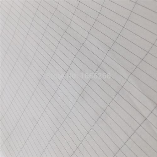 Block emf conductive silver fiber fabric used in bed sheet fitted
