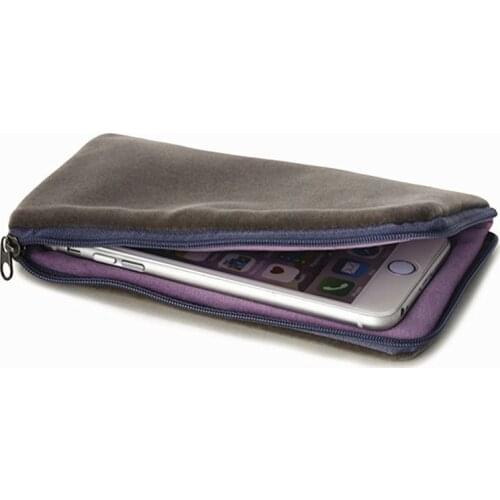 For iPhone 11 Pro Max Case zipper hanging neck cloth bag silicone cases protective cover storage bag For iPhone XS Max 876 Plus