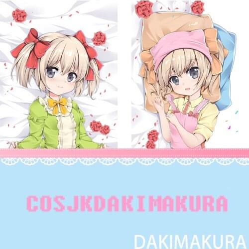 If Its for My Daughter, I'd Even Defeat a Demon Lord Latina Anime Dakimakura Body Hugging Pillow Case Cover Pillow Cushion Gift