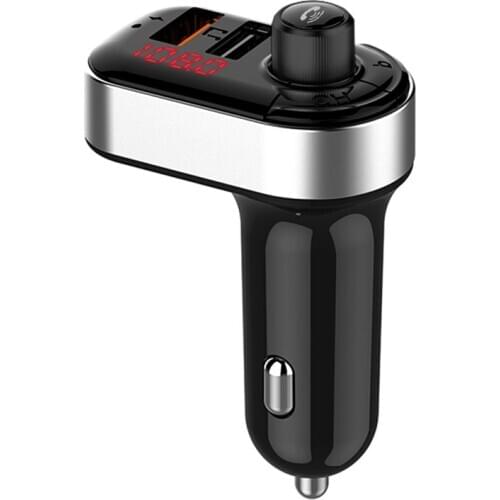Bluetooth 5.0 FM Transmitter Car Kit MP3 Modulator Player Wireless Handsfree Audio Receiver Dual USB Fast Charger 3.1A