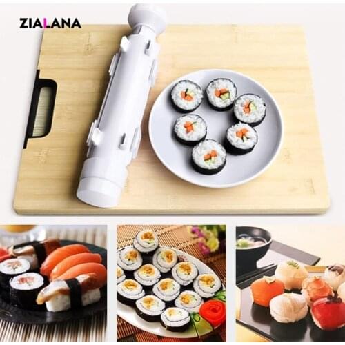 Sushi Maker Rice Mold Vegetable Meat Rolling Gadgets Roller DIY Device Making Machine Kitchen Ware