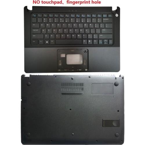 US laptop Keyboard for DELL vostro V5460 5460 5470 V5480 Palmrest Upper cover /Bottom case cover