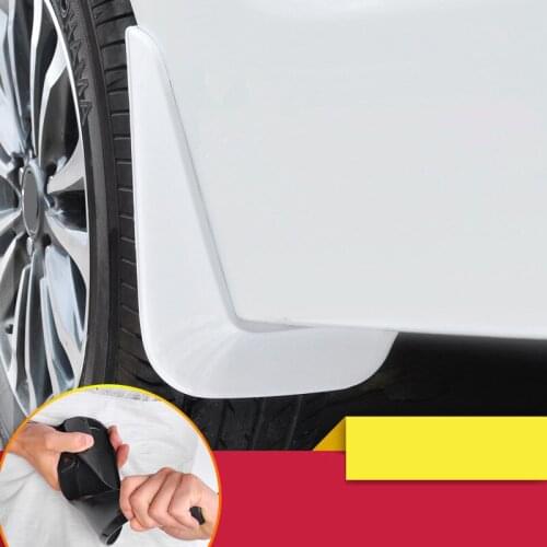 Paint fender mudguard modified exterior front and rear wheel soft plastic file mud tile for TOYOTA COROLLA levin 2014-2018