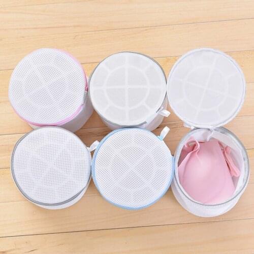 Bra Wash Bag High Quality Thickened Mesh Washing Machine Special Underwear Bra Laundry Bag Zipper Machine Home Care Wash Bags