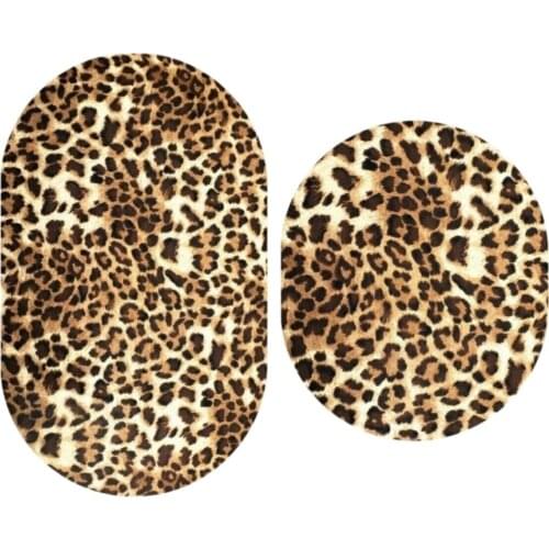 Bath Mat Set Closet Set Leopard bathroom mat ванной коврик в ванную комнату tapis salle de bain salle de bain alfombra baño mat