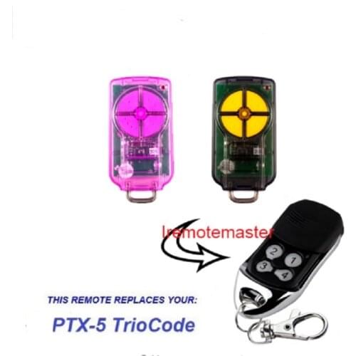 For PTX-5V1 TrioCode compatible Remote Control PTX5 garage door opener