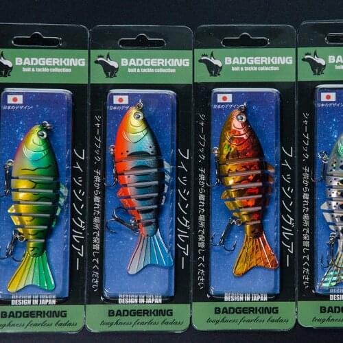 10cm 15.5g joined Wobblers swim Fishing Lures bait Artificial Hard Bait branding Pike Carp Fishing lure