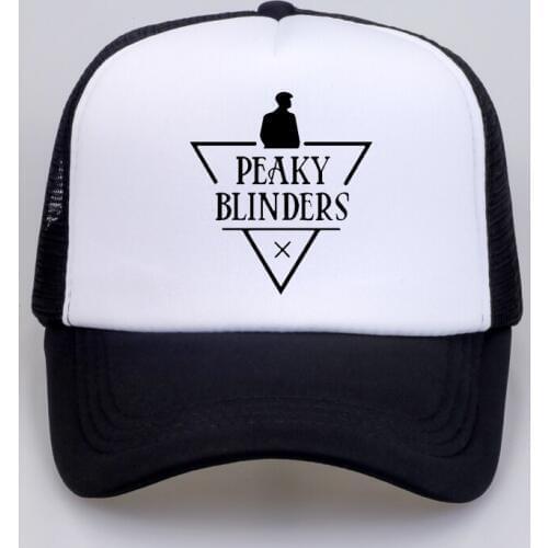 Shelby Company Limited Inspired by Peaky Blinders Printed Baseball cap Summer men 100% Cotton Humor Unisex Mesh Trucker hat
