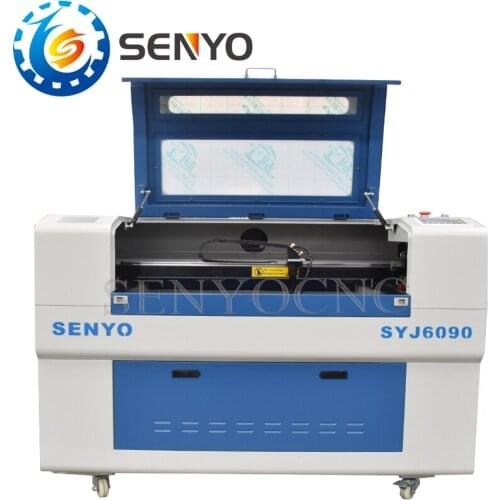 High Efficiency Wood laser engrave /Co2 laser engrave 6040/Cnc co2 6040