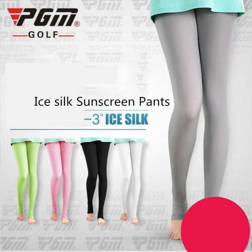 PGM High quality golf clothing ladies sunscreen pants ice wire comfort smooth leggings bottom socks foot socks multi color