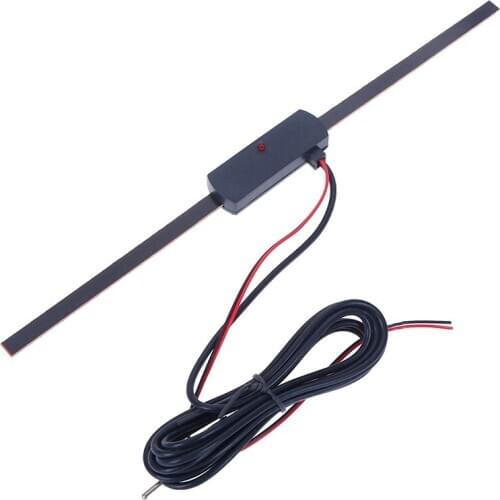 1PC Auto Car Hidden Amplified Antenna 12V Electronic Stereo AM/FM Radio