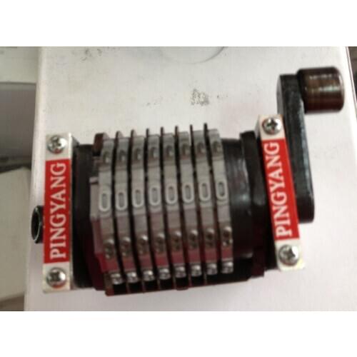 2pcs in bag,GTO numbering box for offset printing machine horizontal backward,numbering machine