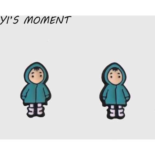 2019 new model birthday Gift Enamel Animal Jewelry Little Girl Earrings Women Earing for kids