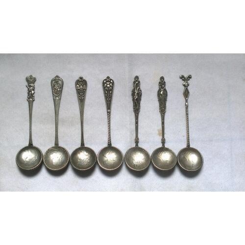 7 different types of Russian Coins spoons commemorative coins-replica coins medal coins collectibles