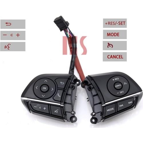 Car Auto Steering Wheel Control Button Switches For Toyota Corolla Bilateral