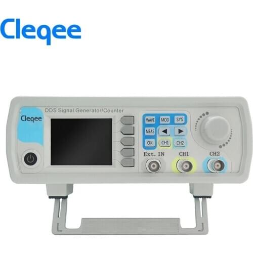 Cleqee JDS6600 Series 15M 30M 40M 50MHZ Digital Control Dual-channel DDS Function Signal Generator Frequency Meter Arbitrary