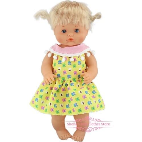 New Fashion Dress Fit 40cm 41 cm Nenucos Doll Nenuco Ropa su Hermanita Purple Long Sleeves T-shirt Purple Dots Pants With Hat