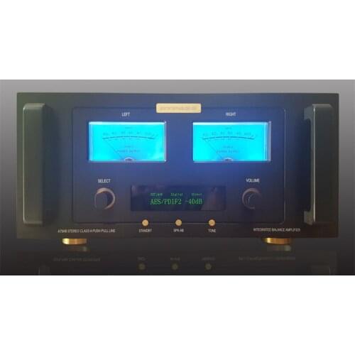 HIFI AMP A75HB fully balanced bridged Class A high-power gold-sealed tube front and rear stage merger/decoding with Bluetooth