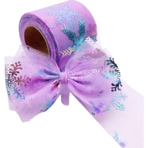 K1ME Multi Colors Tulle Rolls Tulle Netting Rolls Tulle Spool Ribbon 6cm 25 Yards Spool And Sewing Elastic Spool For Table