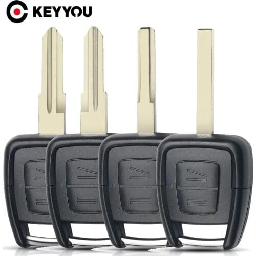 KEYYOU For Opel 2B Remote Car Key Case For Vauxhall Opel Astra Vectra Zafira Uncut HU43/HU100/YM28/HU46 Blade