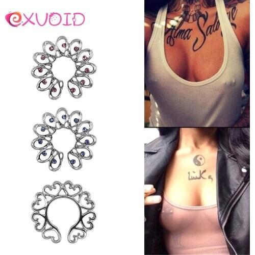 EXVOID Nipple Ring Sex Toys for Couples Sex Shop SM Bondage Body Jewelry Breast Shield Cover Clamp Sexy Non Pierced Clip