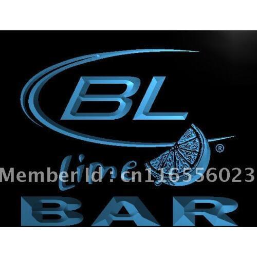 LA678- BAR Bud Lite Lime Beer LED Neon Light Sign home decor crafts