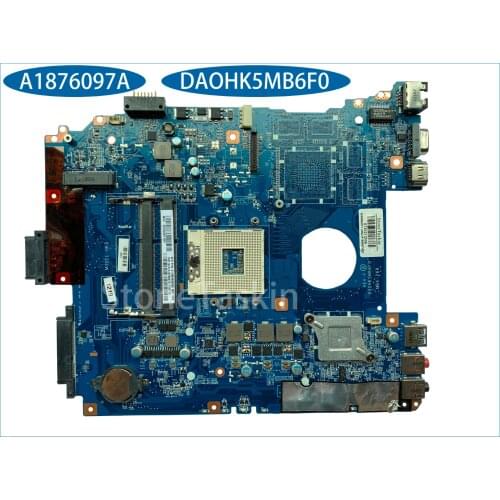 Best Value A1876097A for SONY SVE15 series Laptop Motherboard DAOHK5MB6F0 PGA989 DDR3 100% Tested
