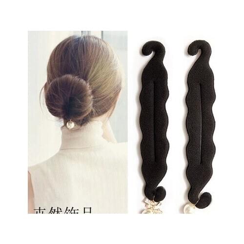 Princess pearl twist machine hair head ornaments balls hair bud head dish hair sticks Contracted style Hair accessories business