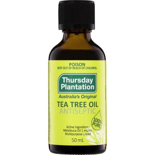 Thursday Plantation 100% Tea Tree Oil Acne Treatment Cold Flu Shrink Pore Arthritic Face Care Aromatherapy Essential Oil Massage